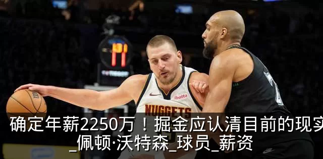 确定年薪2250万！掘金应认清目前的现实_佩顿·沃特森_球员_薪资