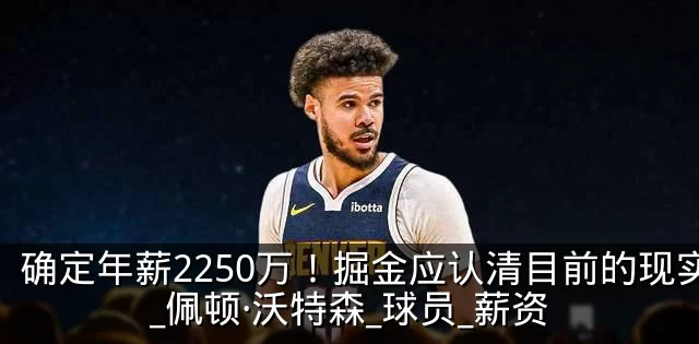 确定年薪2250万！掘金应认清目前的现实_佩顿·沃特森_球员_薪资